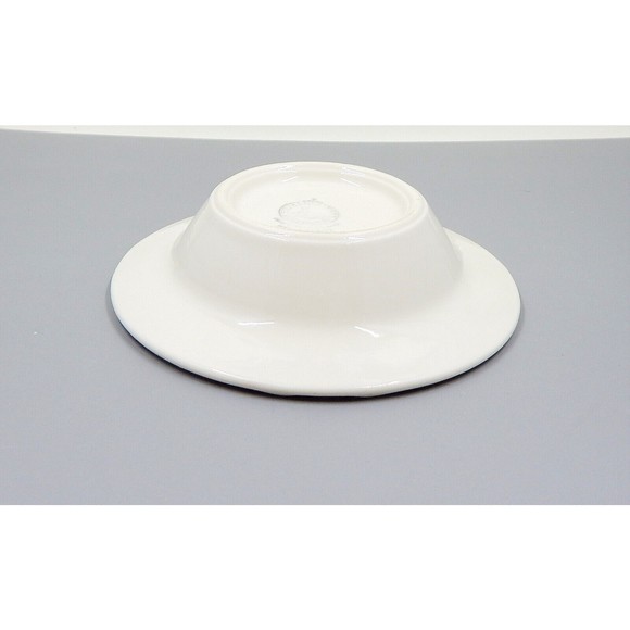 Holland America Line Porcelain Ashtray Dish Royal Sphinx Maastricht Cream Gold - Picture 7 of 8